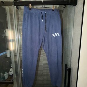 RVCA Men's Navy Joggers